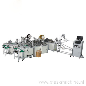 Fully Automatic One to Two Disposable Medical Surgical Face Mask Machine